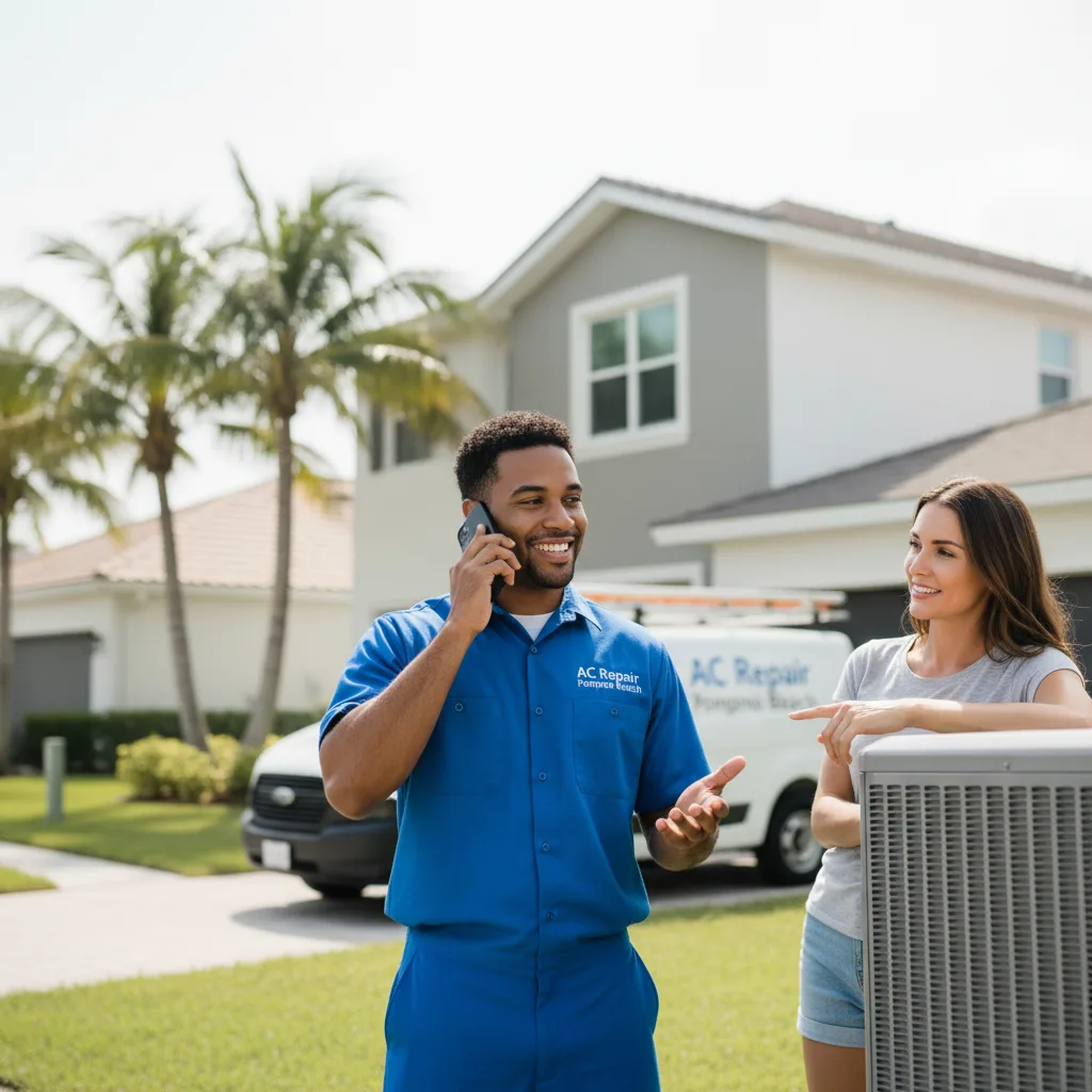 AC Repair Pompano Beach customer support in Minooka